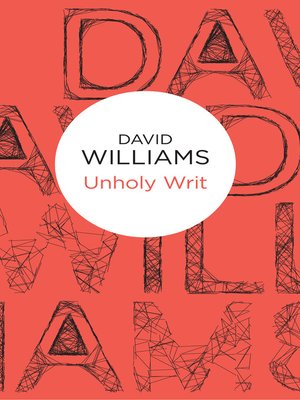 cover image of Unholy Writ